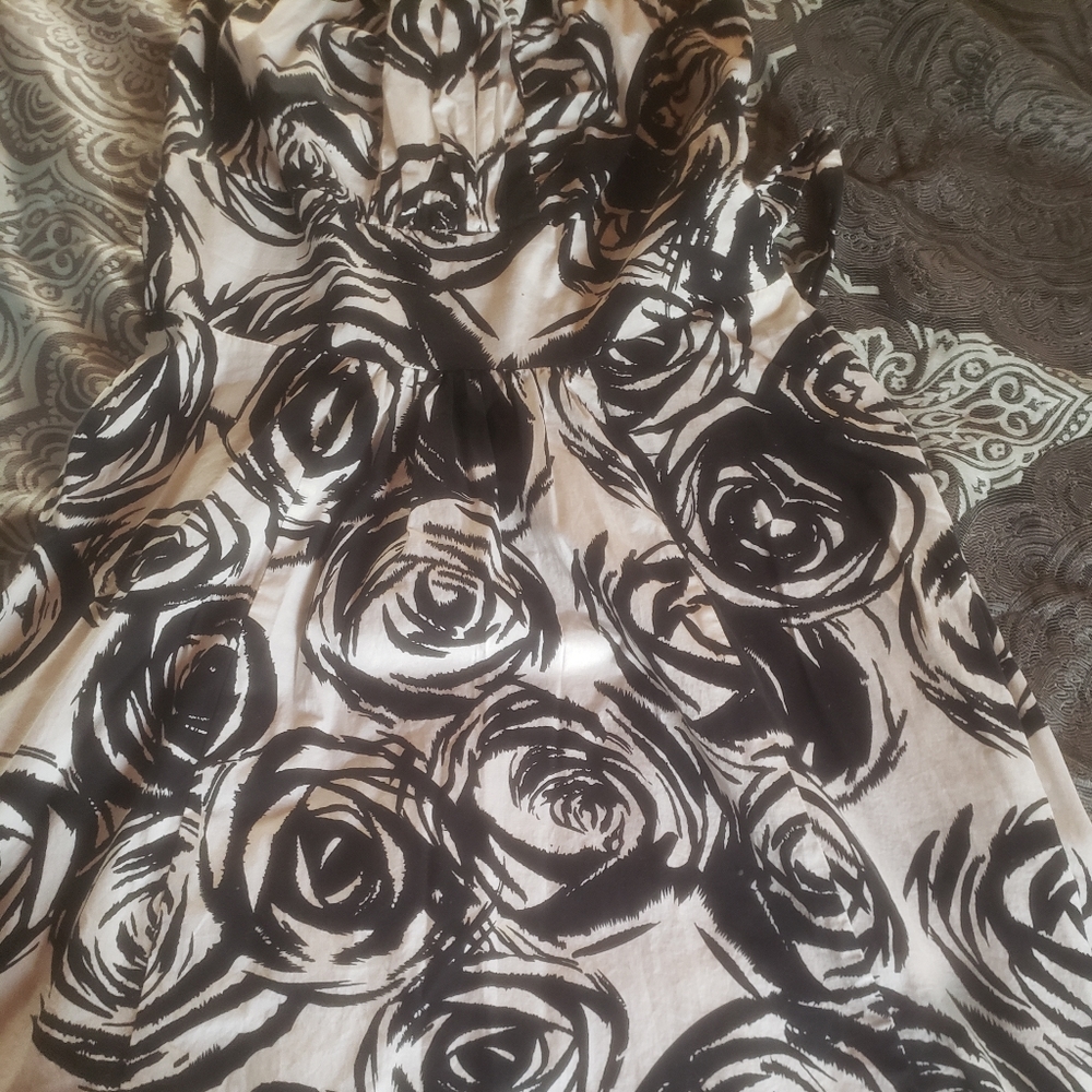 Ashley Stewart Strapless Sun Dress